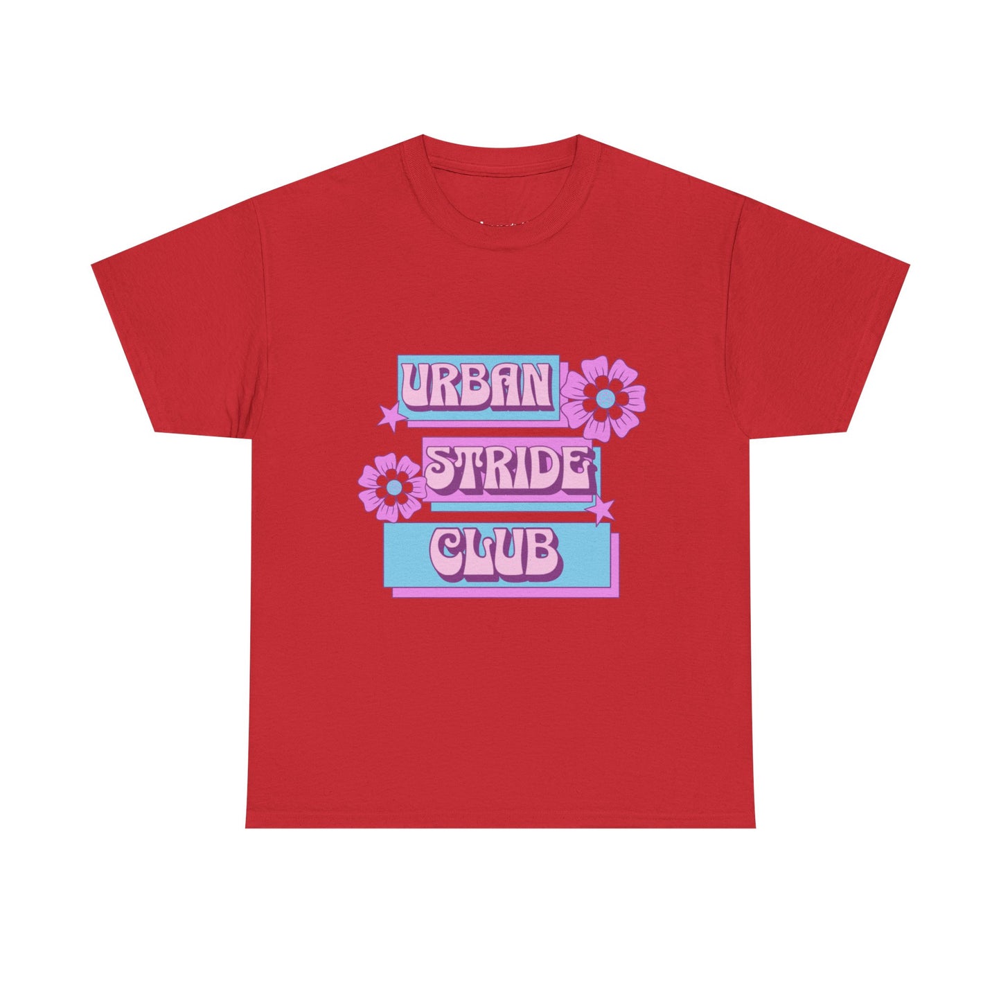 T-shirt con scritta "Urbanstride club"