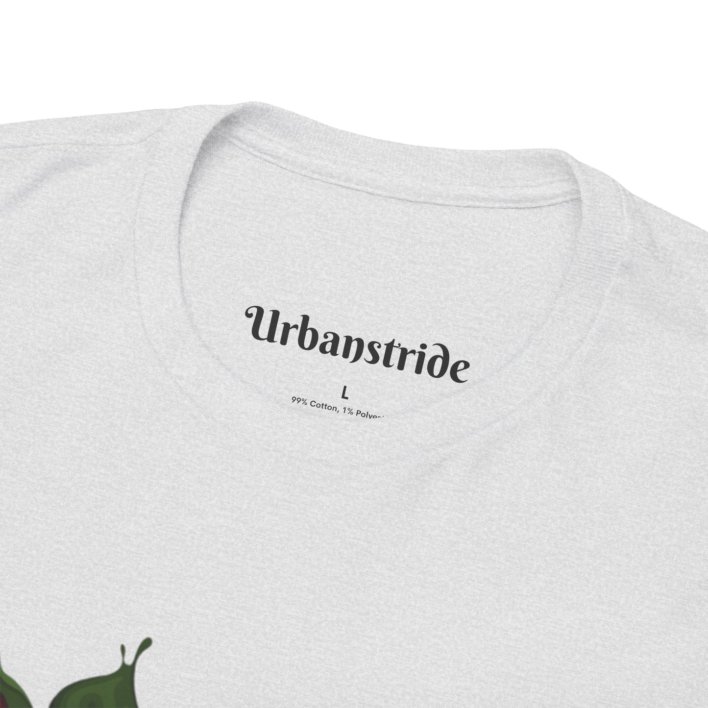 T-shirt con scritta "UrbanStride Vintage Flower