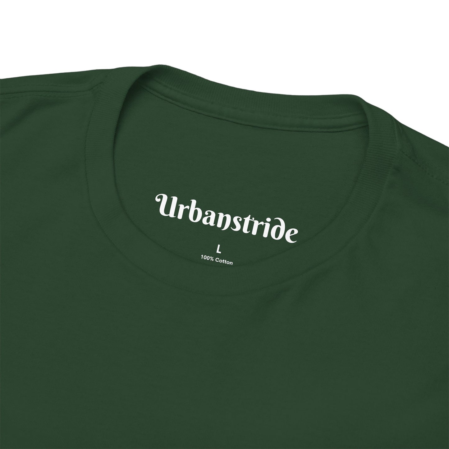 T-shirt con rappresentazione di fiori e scritta "Urbanstride"