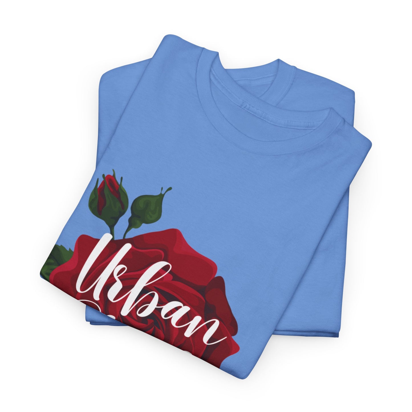T-shirt con scritta "UrbanStride Vintage Flower