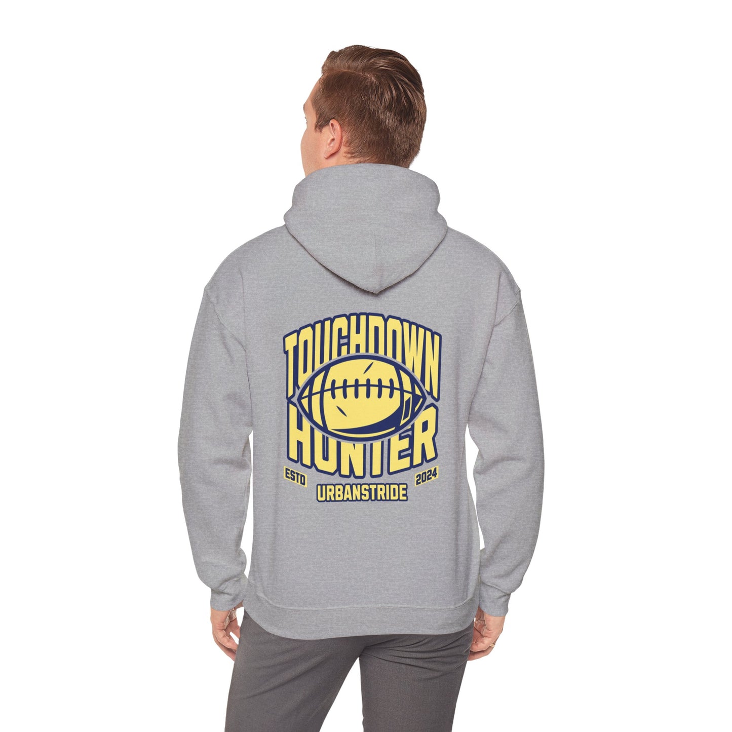 Felpa con scritta "Touchdown hunter"