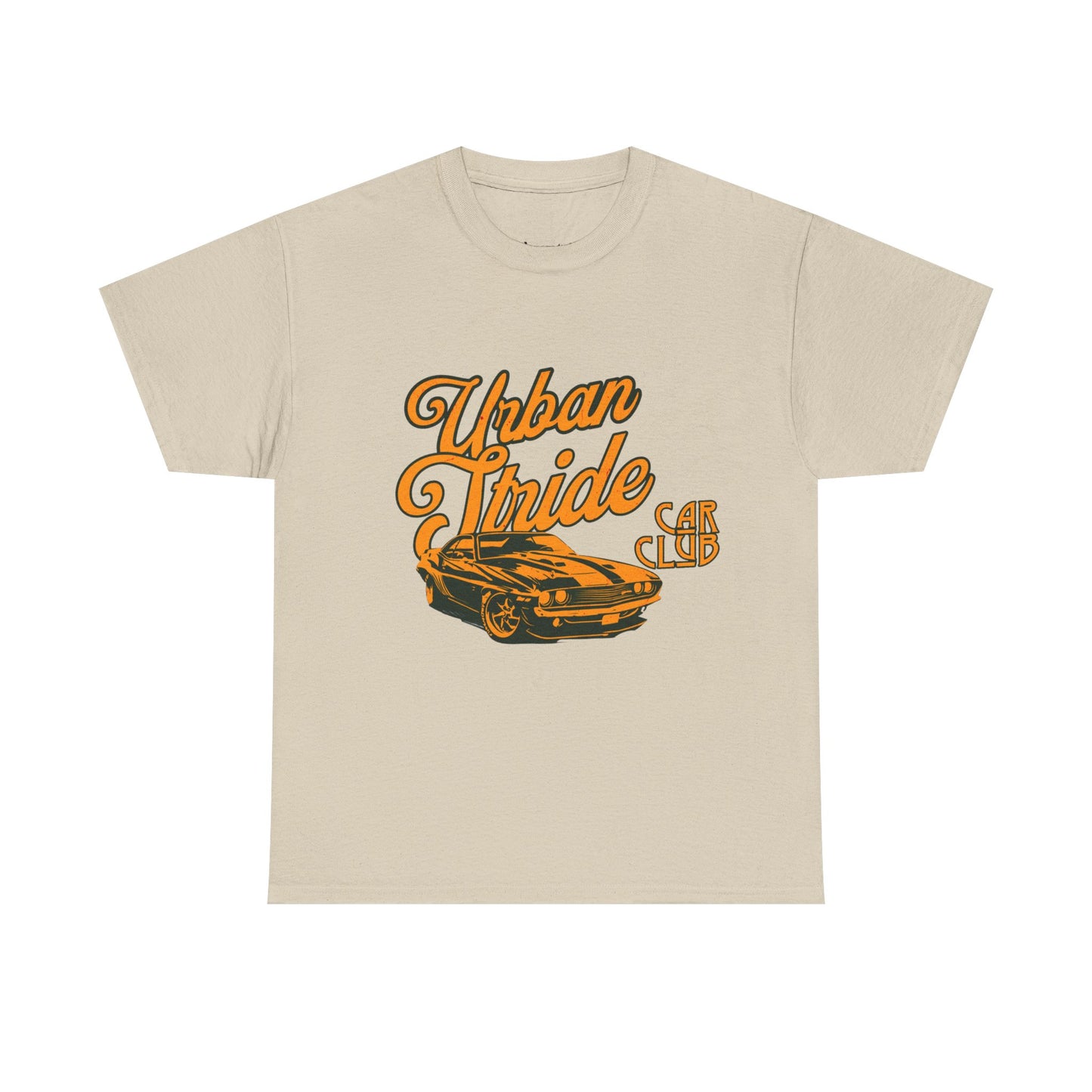 T-shirt con scritta "Urbanstride car club"