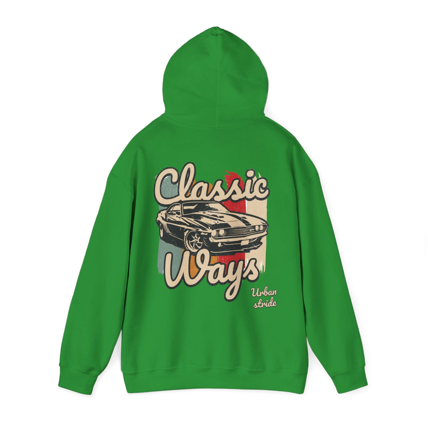 Felpa con scritta "Classic ways"