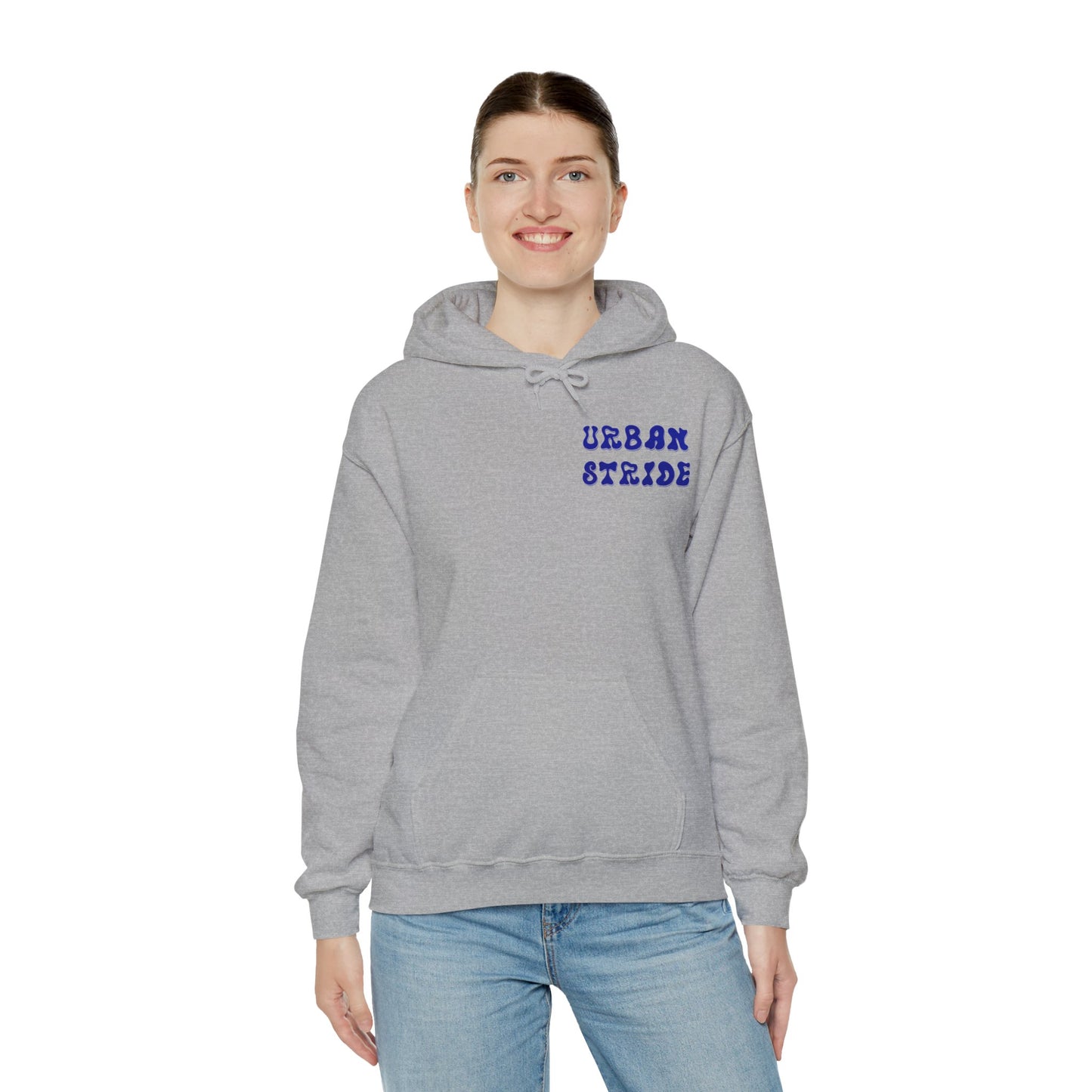 Felpa “URBANSTRIDE” – Blue Retro Drop