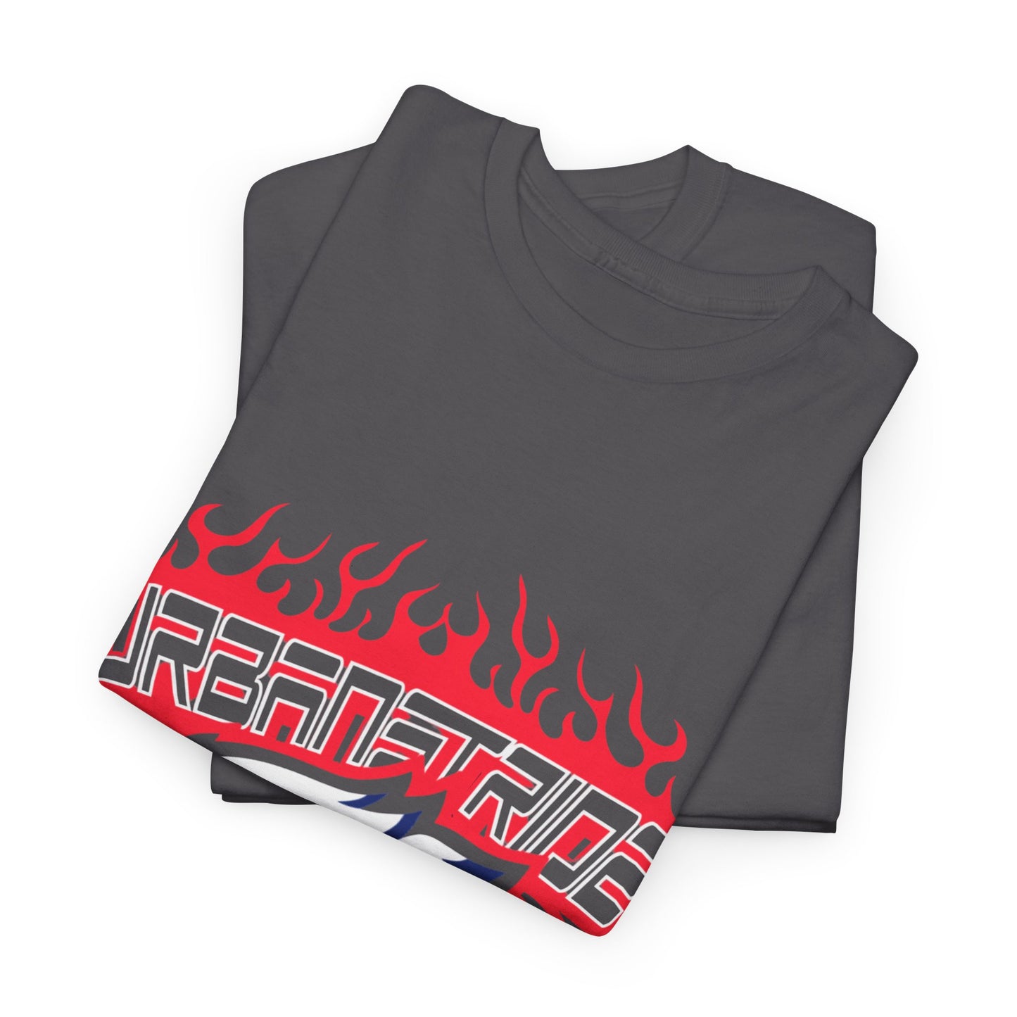 T-shirt con scritta "Urbanstride" e aquila