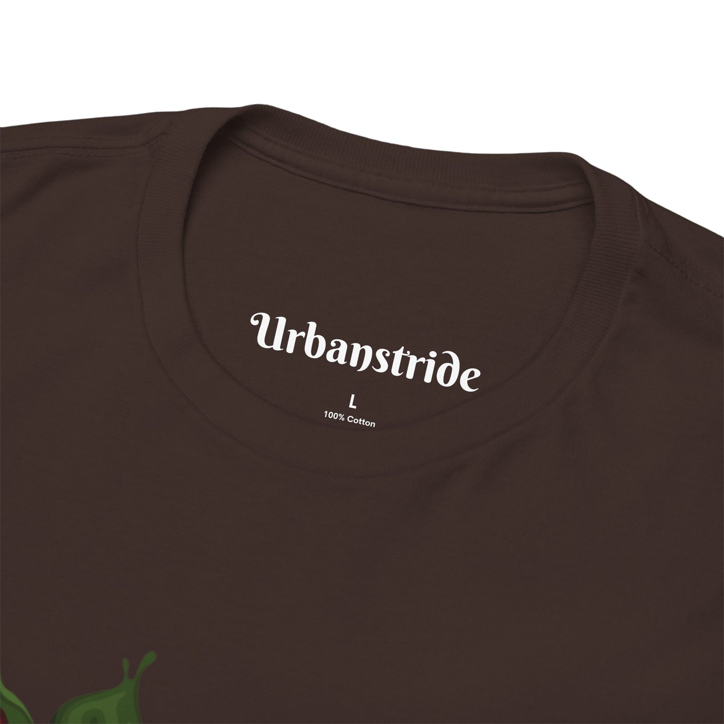 T-shirt con scritta "UrbanStride Vintage Flower