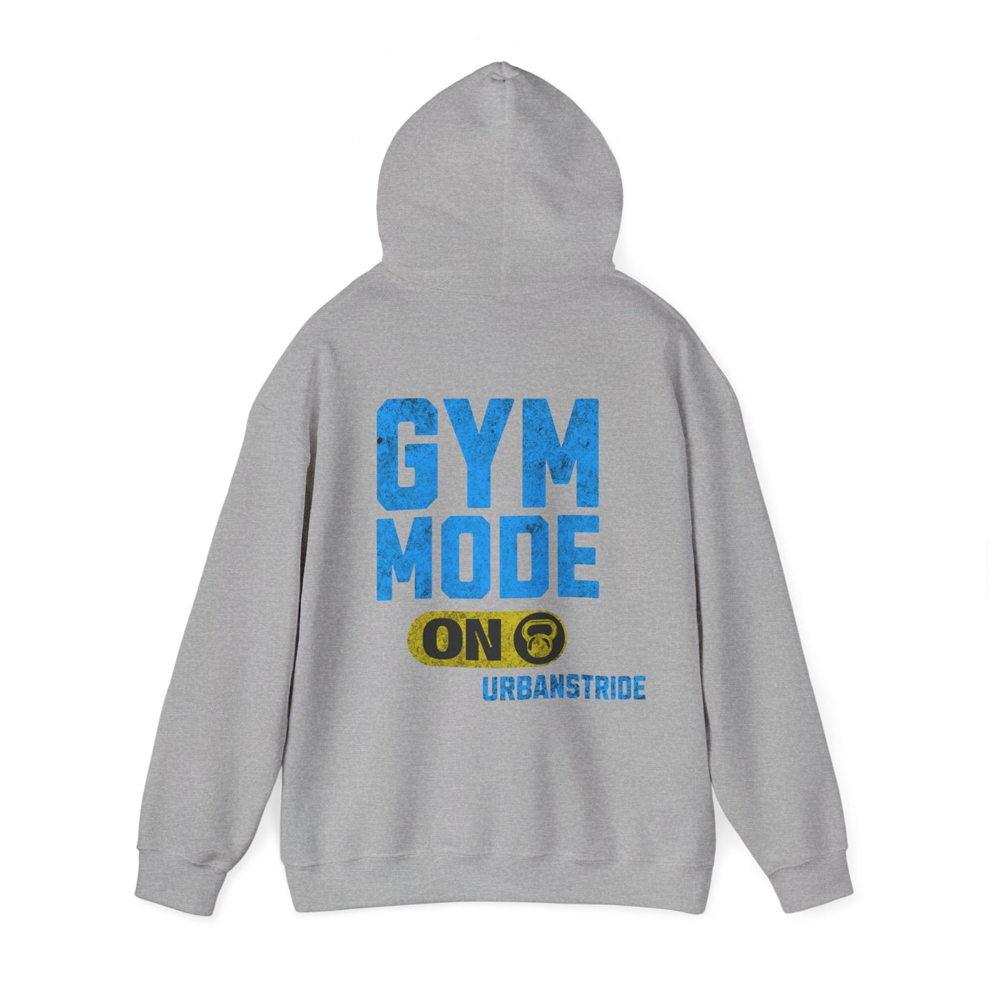 Felpa con scritta "Gym mode on"