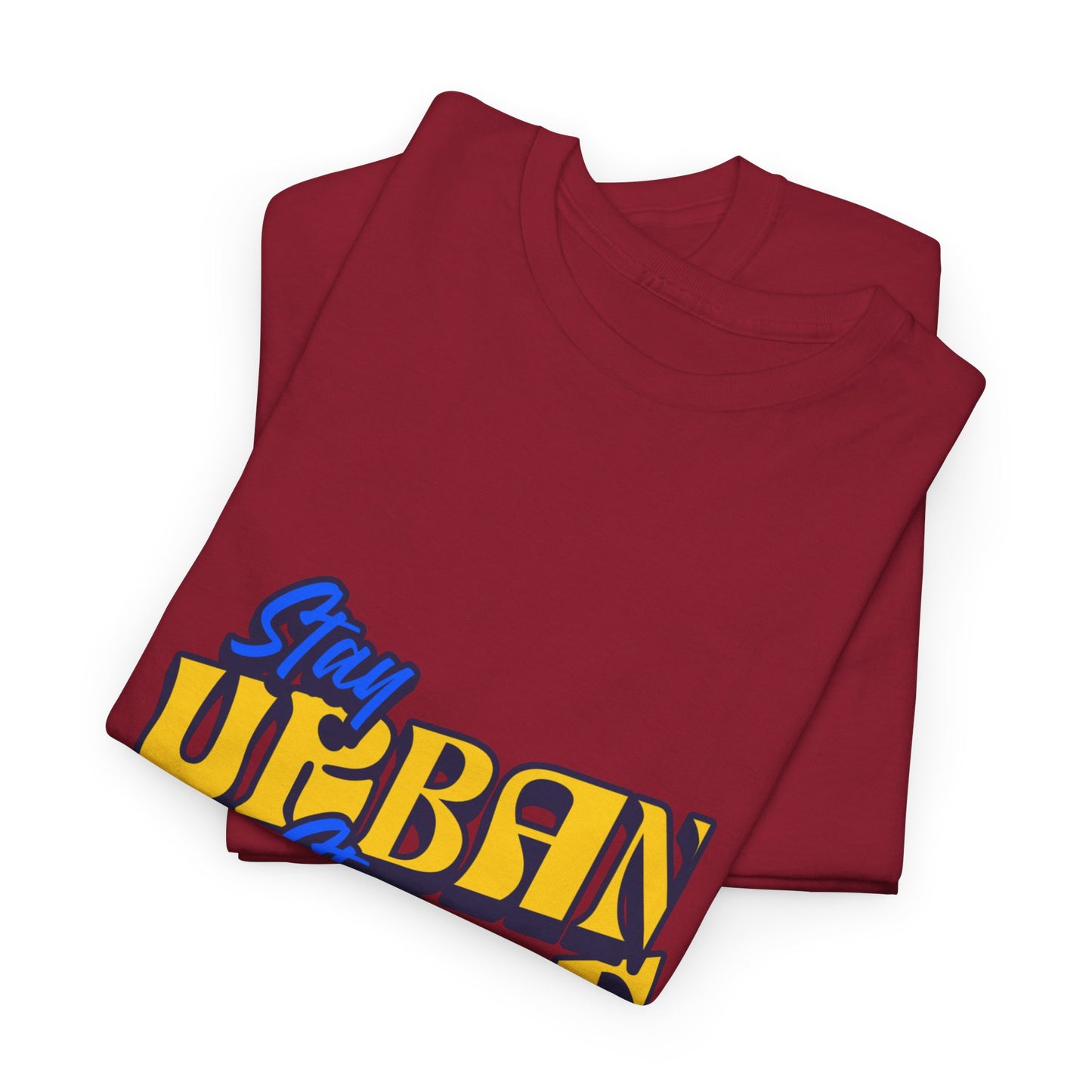 T-shirt con scritta Stay urban Stay stride