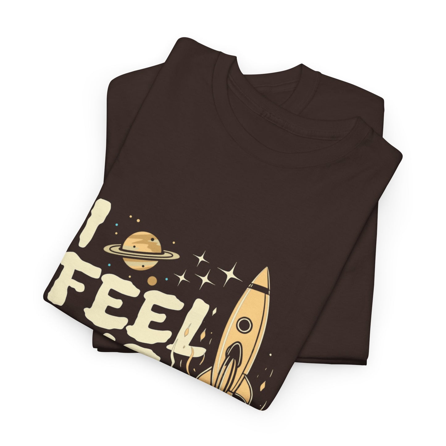 T-shirt con scritta "I feel the stride "