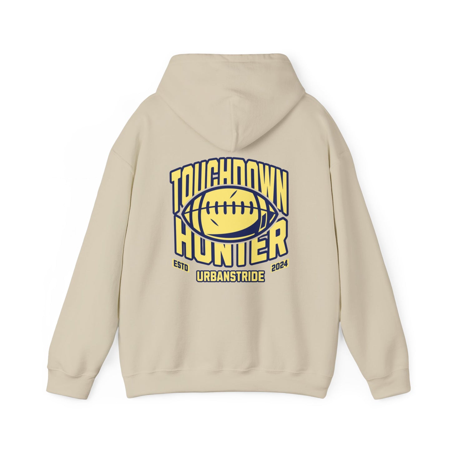 Felpa con scritta "Touchdown hunter"