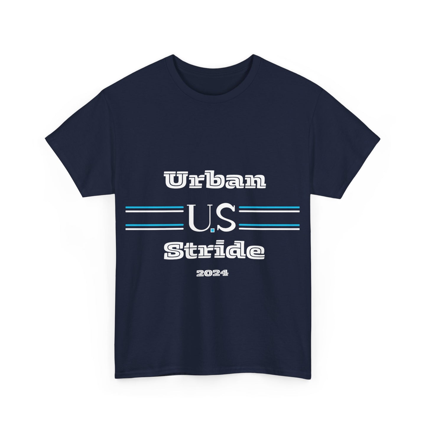 T-shirt con scritta "urbanstride " abbreviata U.S
