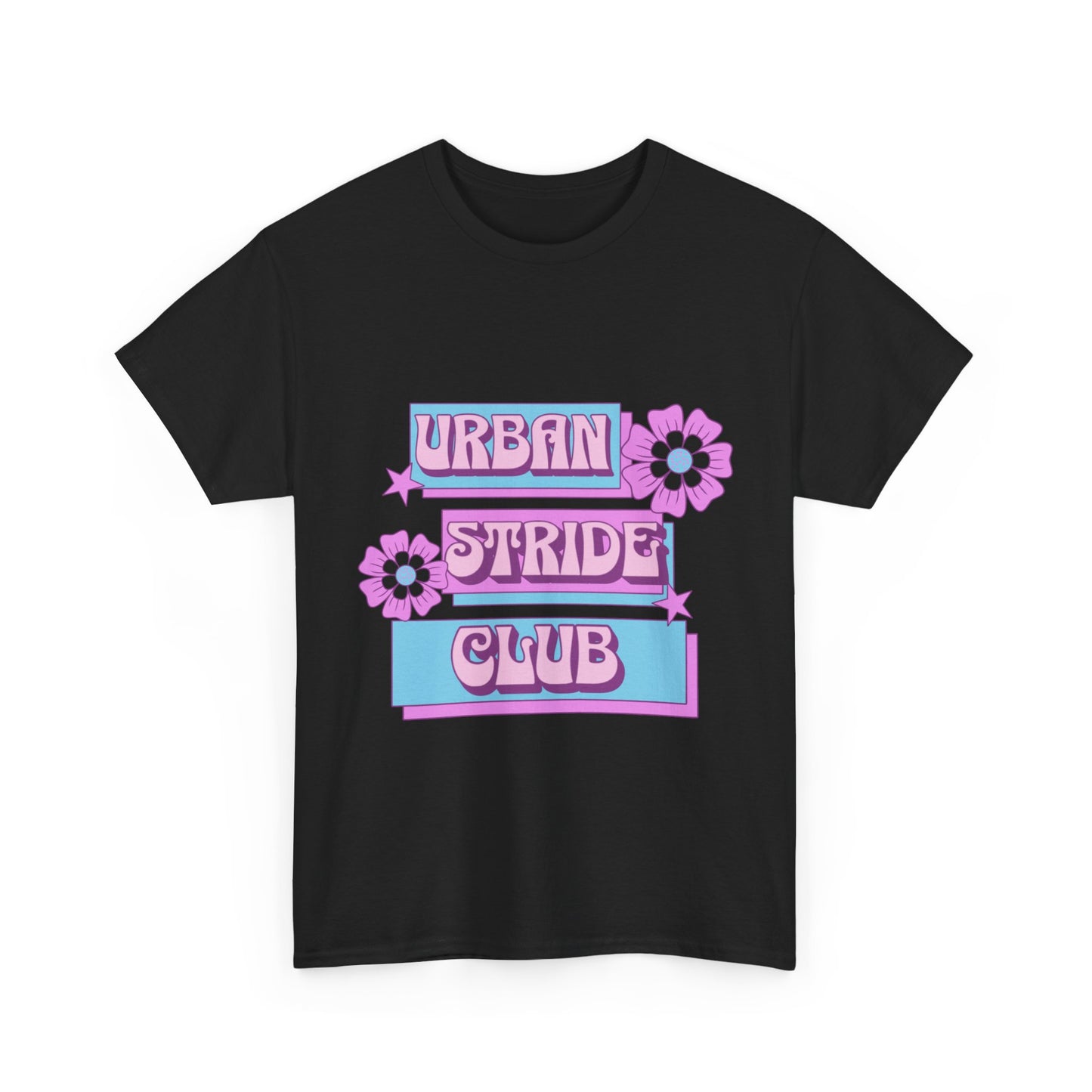 T-shirt con scritta "Urbanstride club"