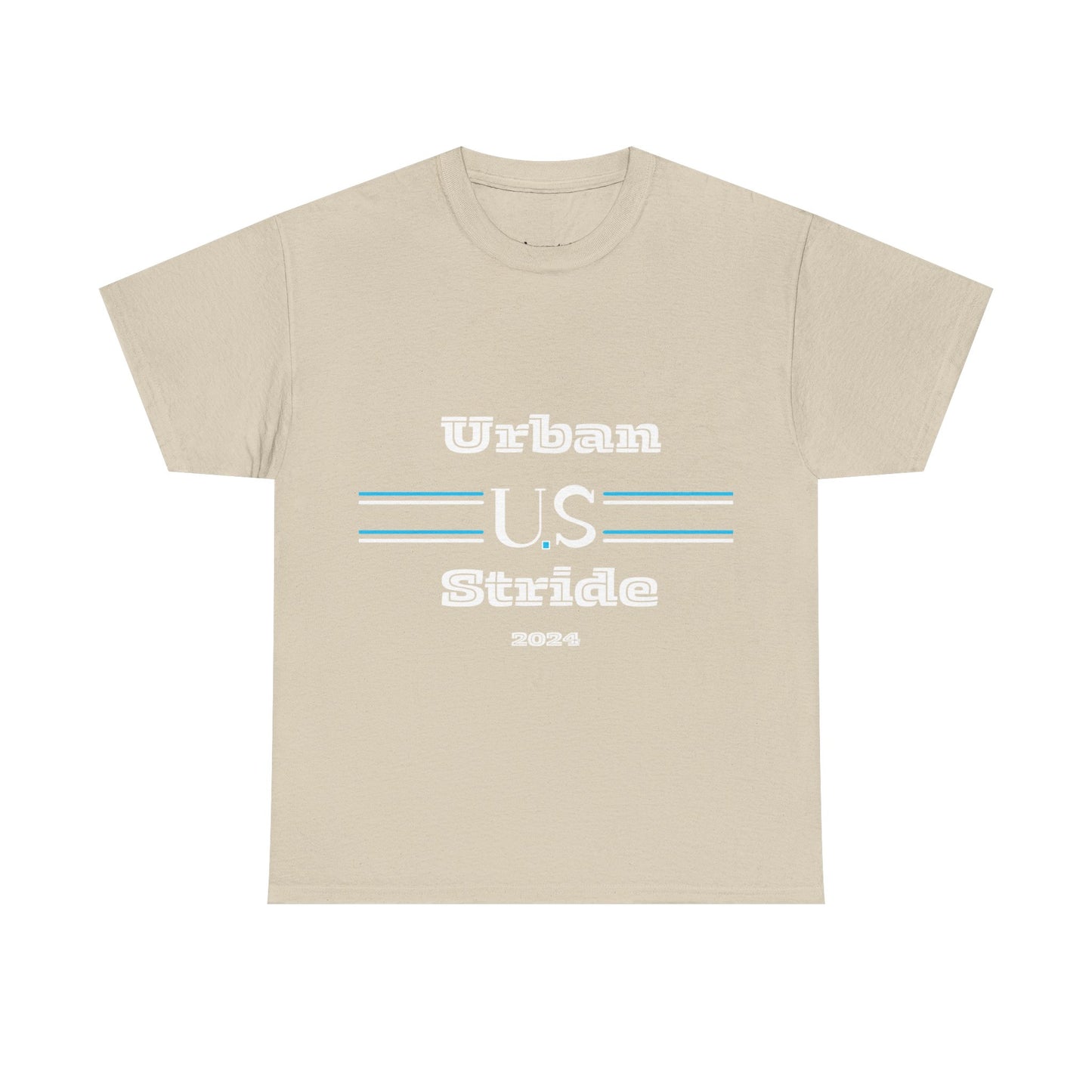 T-shirt con scritta "urbanstride " abbreviata U.S