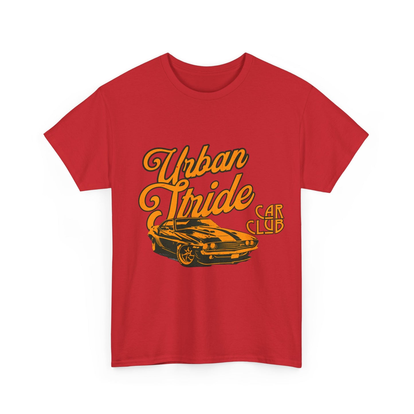 T-shirt con scritta "Urbanstride car club"