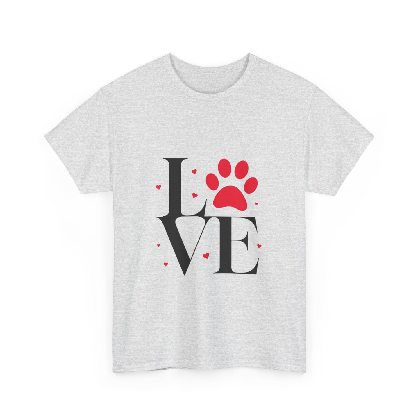 T-shirt con scritta "Love"