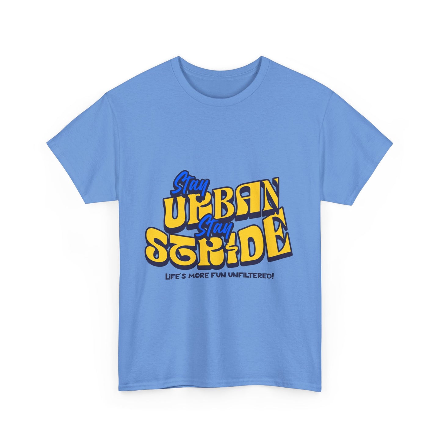 T-shirt con scritta Stay urban Stay stride