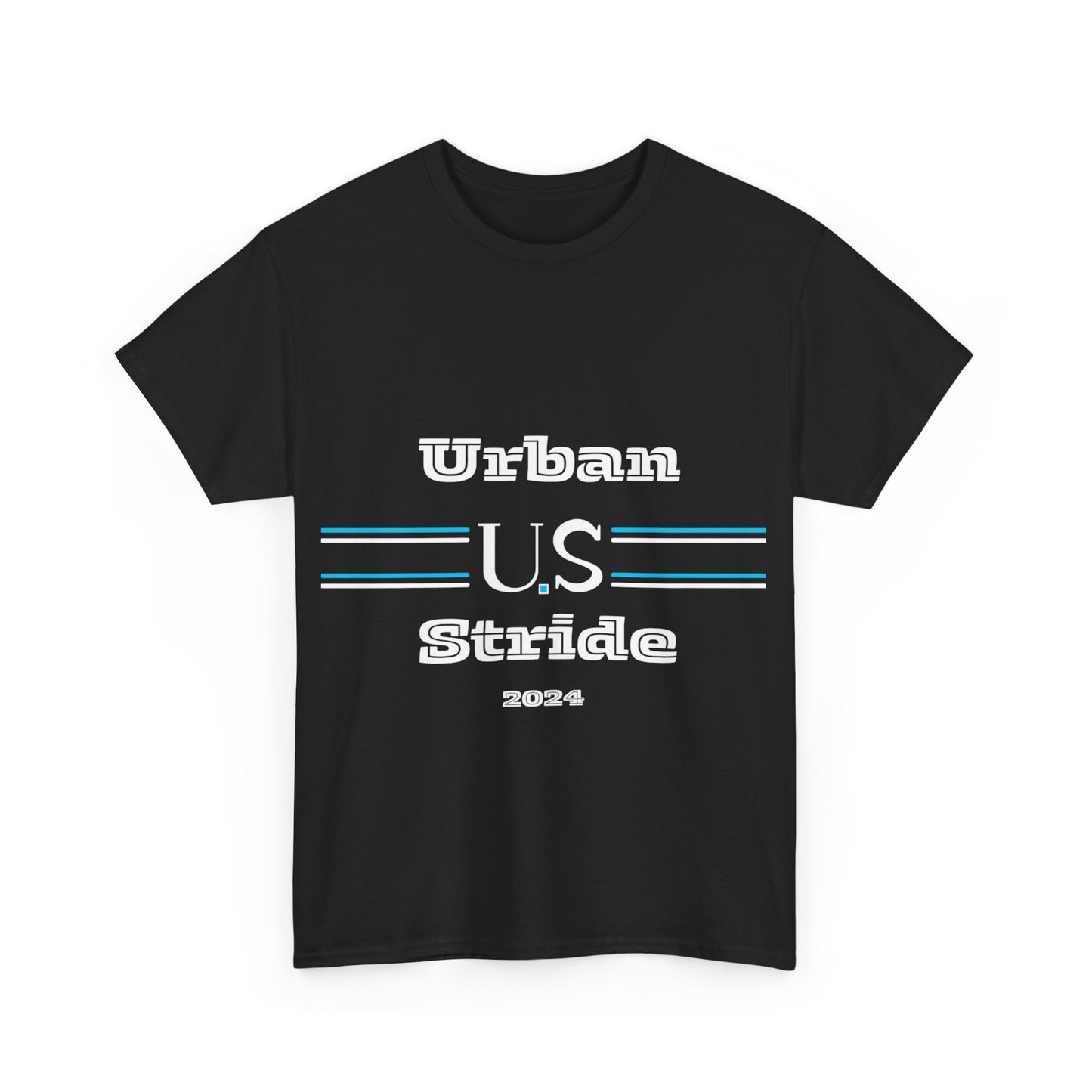 T-shirt con scritta "urbanstride " abbreviata U.S