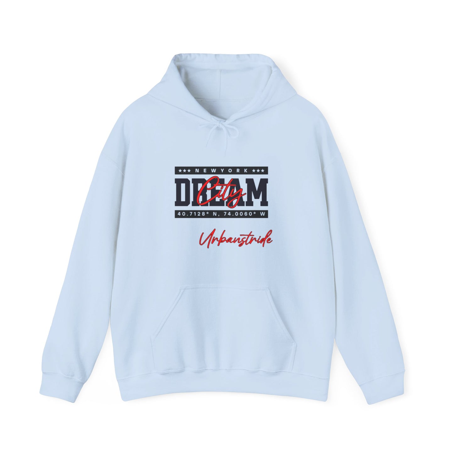 Felpa con scritta "NewYork dream city"