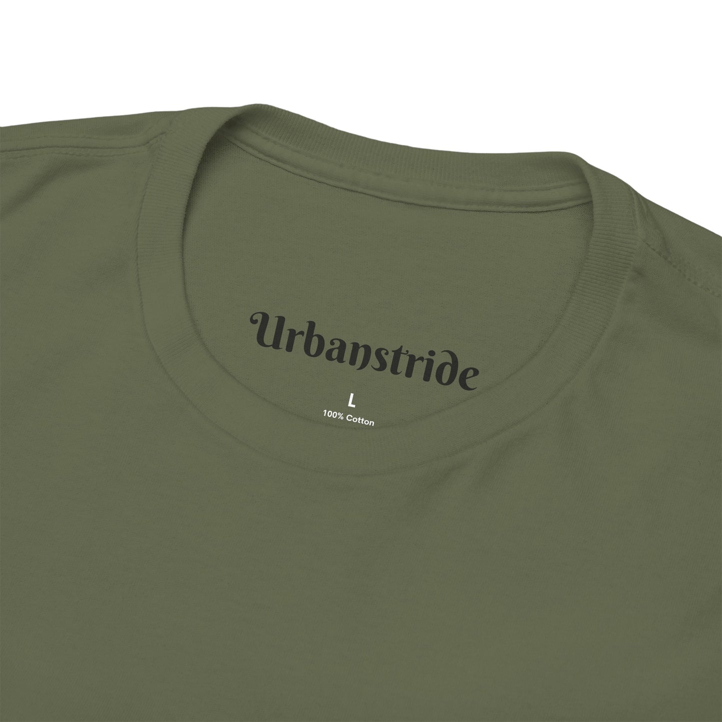 T-shirt con scritta "urbanstride " stile firma
