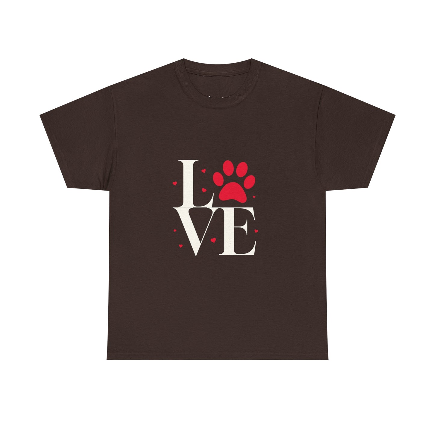 T-shirt con scritta "Love"