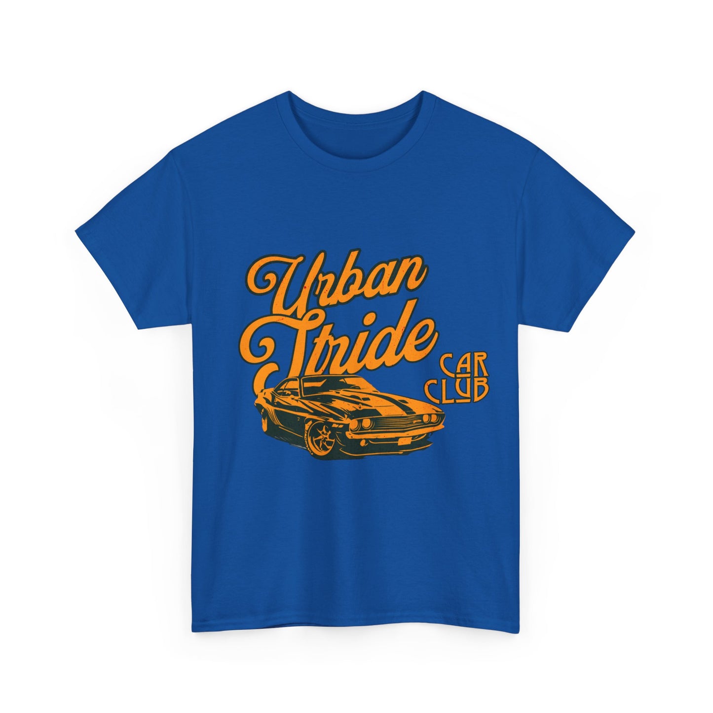 T-shirt con scritta "Urbanstride car club"