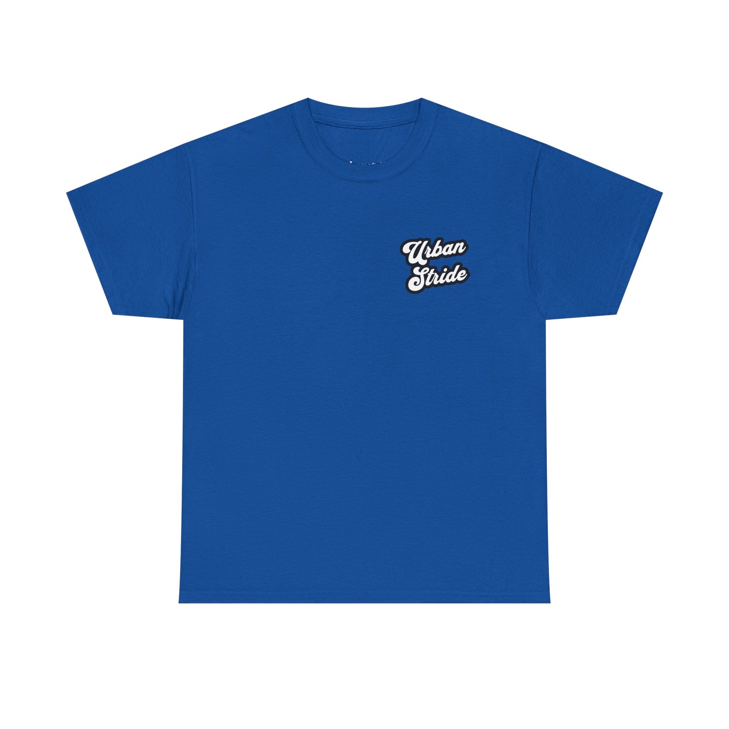 T-shirt con scritta "urbanstride " stile firma