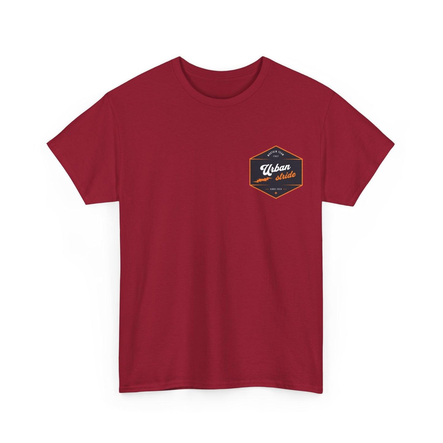 T-shirt Urban Stride® – Logo esagonale vintage in stile aviatore