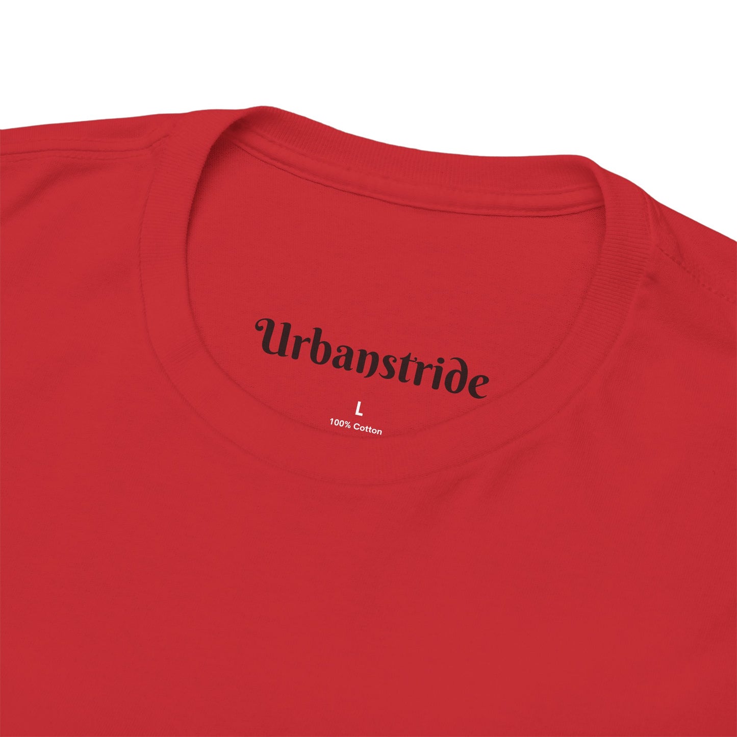 T-shirt con scritta "urbanstride " stile sportivo