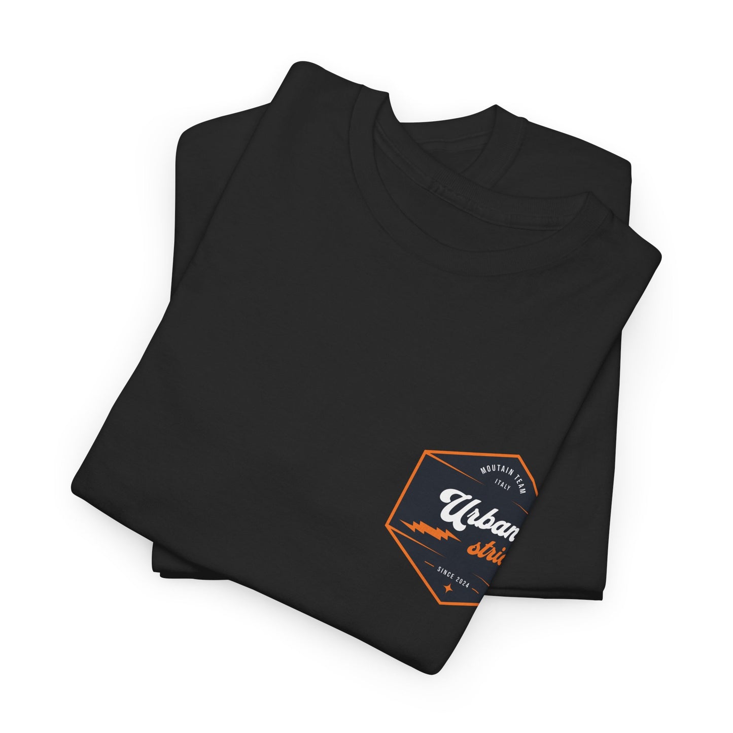 T-shirt Urban Stride® – Logo esagonale vintage in stile aviatore