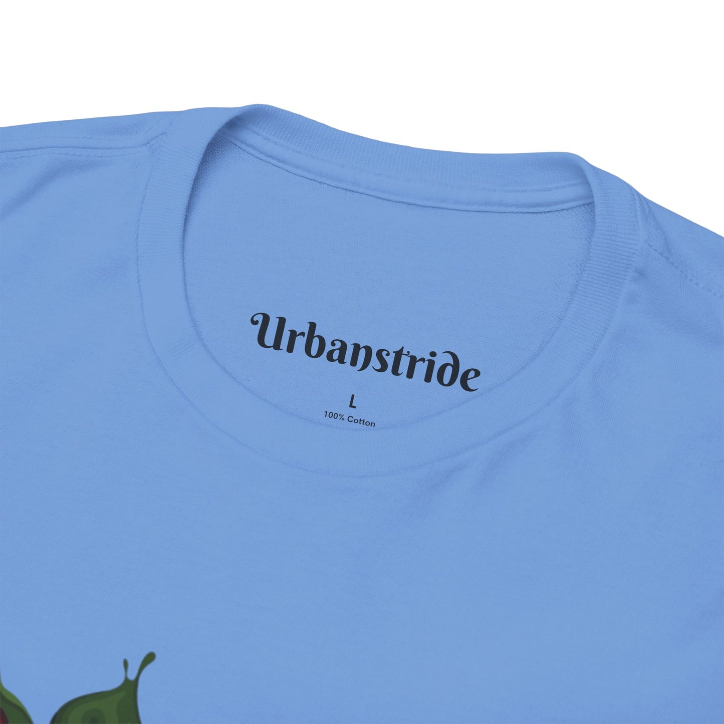 T-shirt con scritta "UrbanStride Vintage Flower
