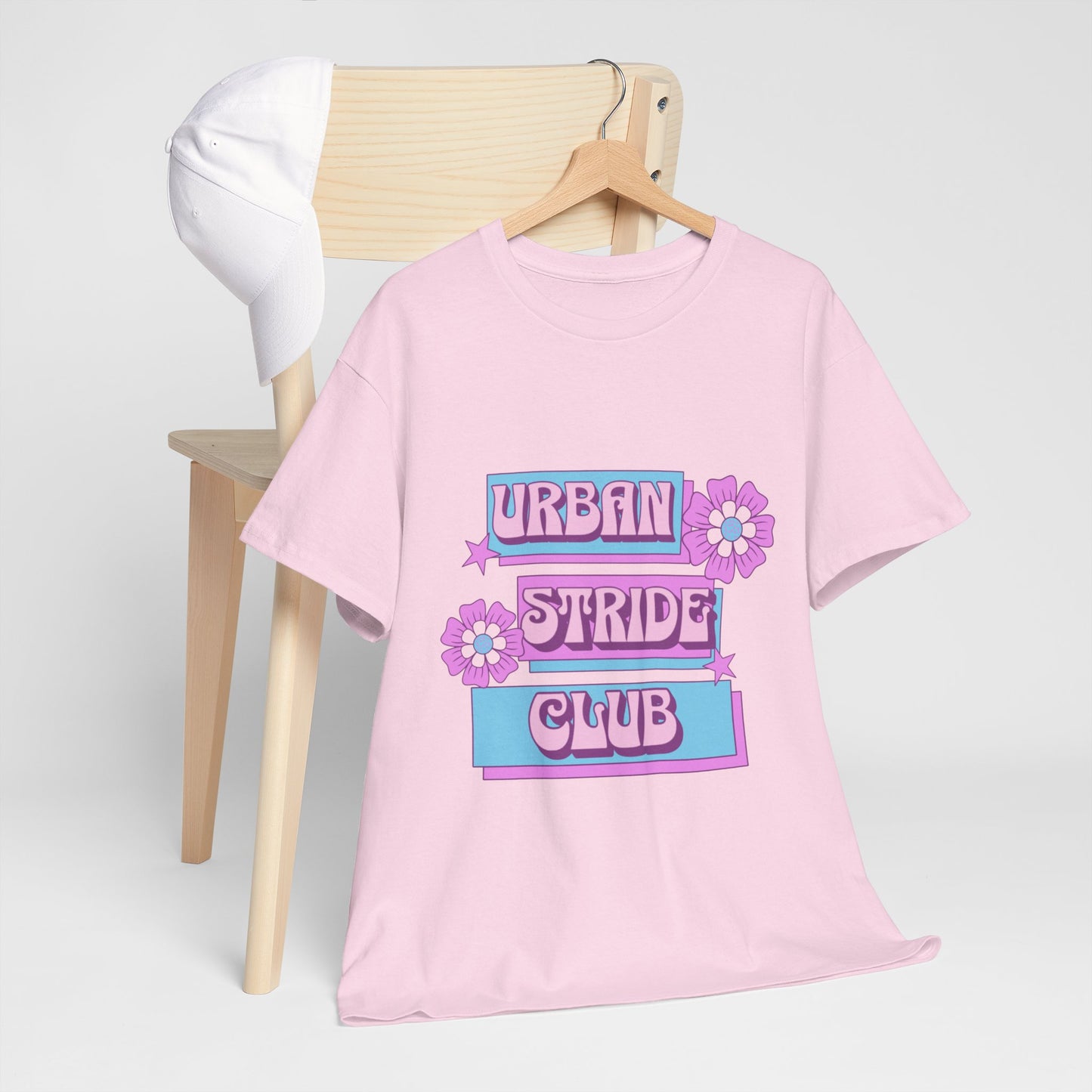 T-shirt con scritta "Urbanstride club"