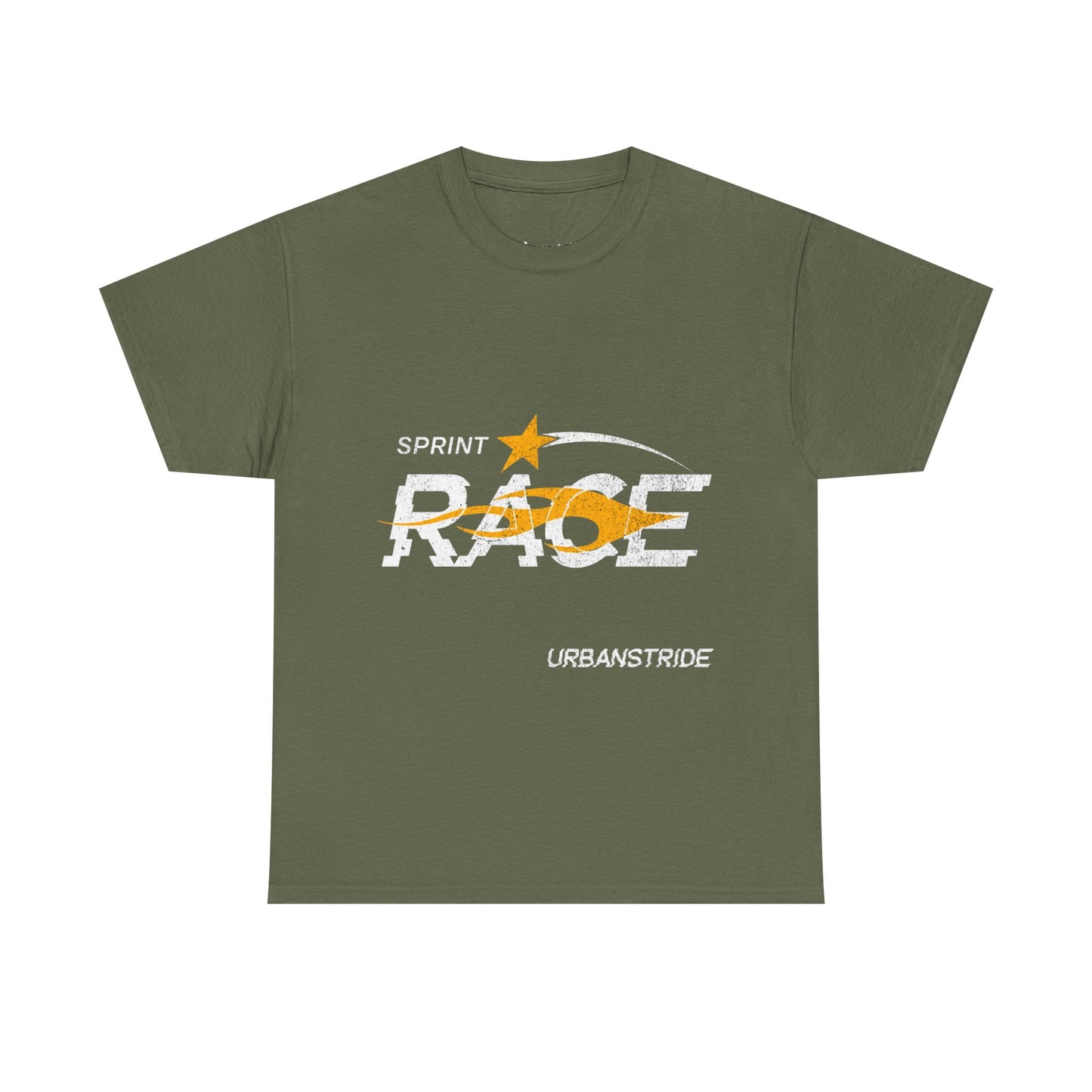 T-shirt con scritta "Spirit race"