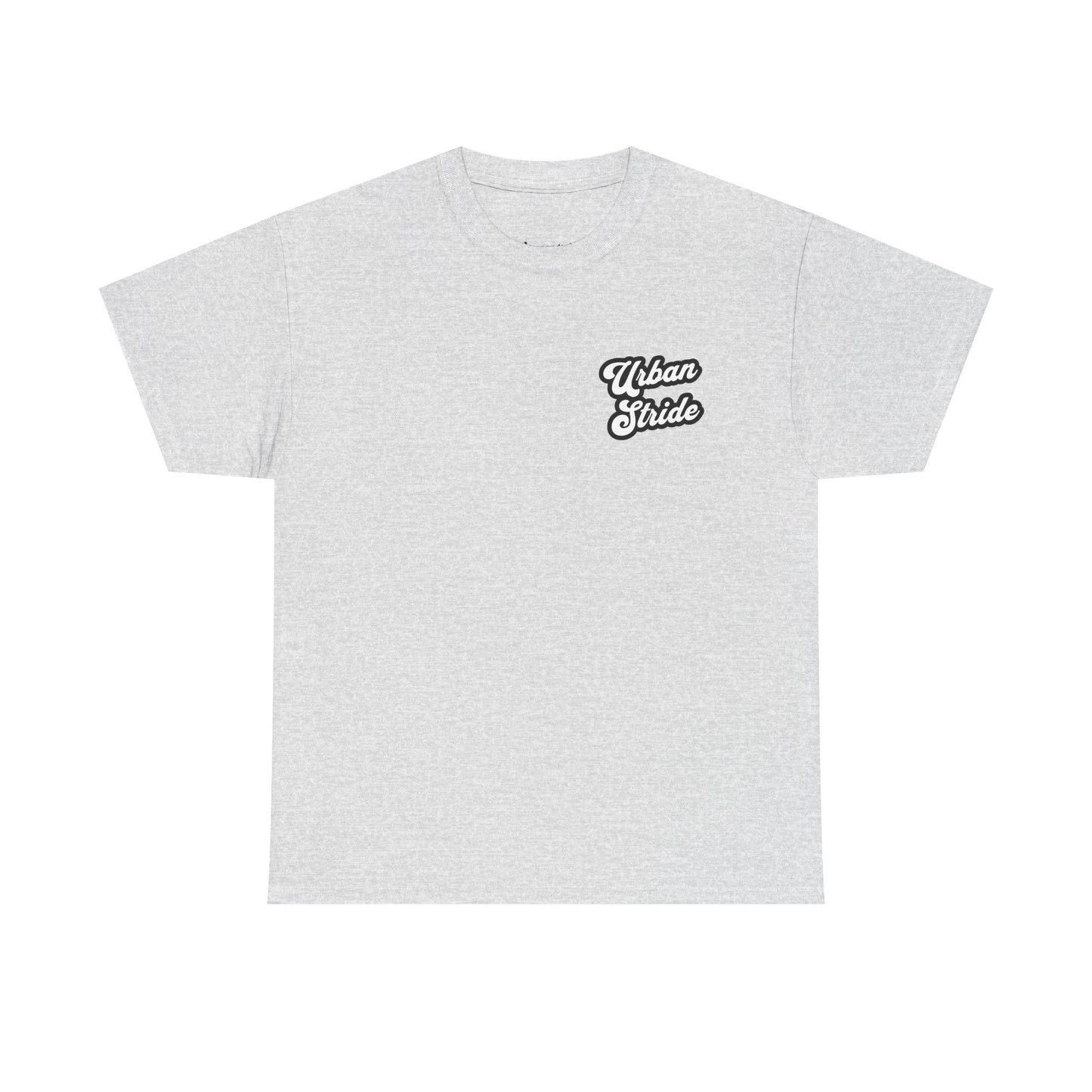 T-shirt con scritta "urbanstride " stile firma