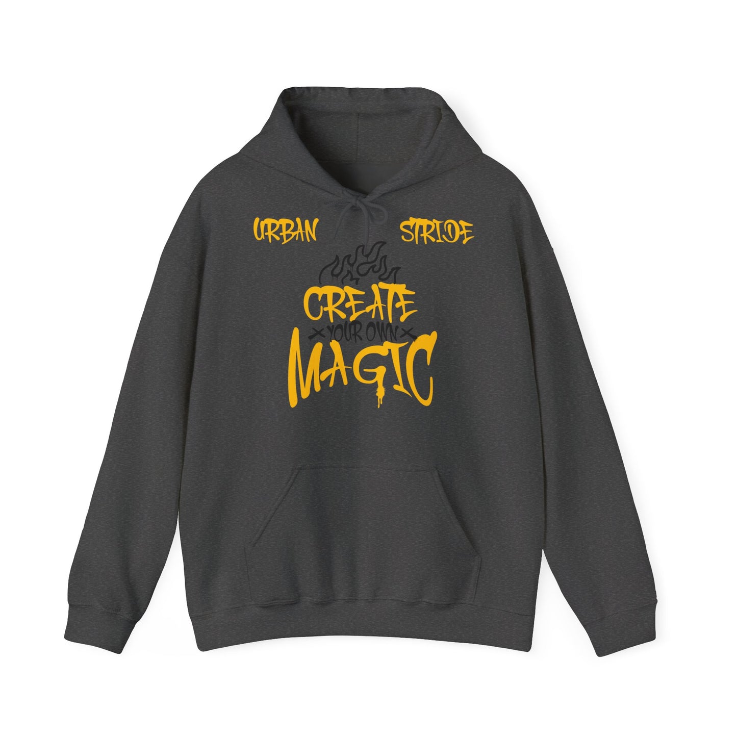 Felpa con scritta"Create your own magic"