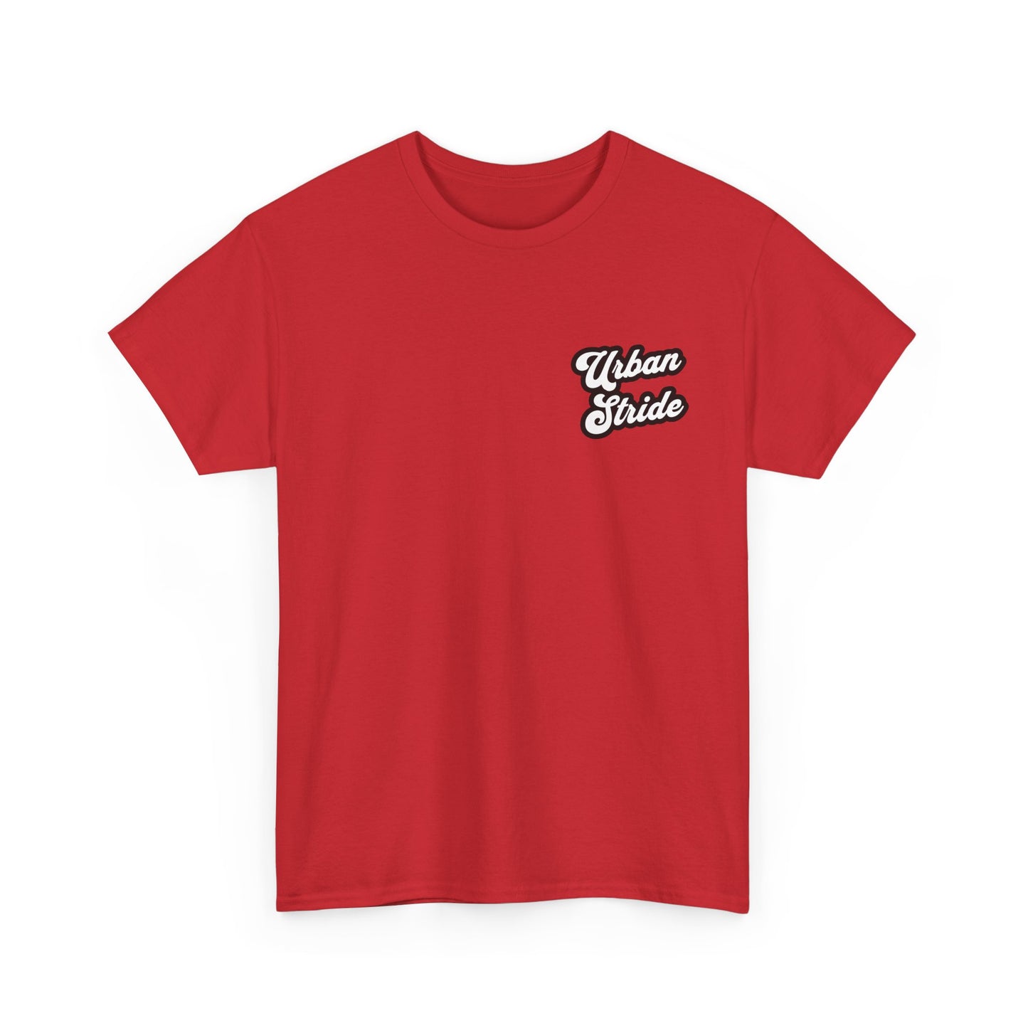 T-shirt con scritta "urbanstride " stile firma