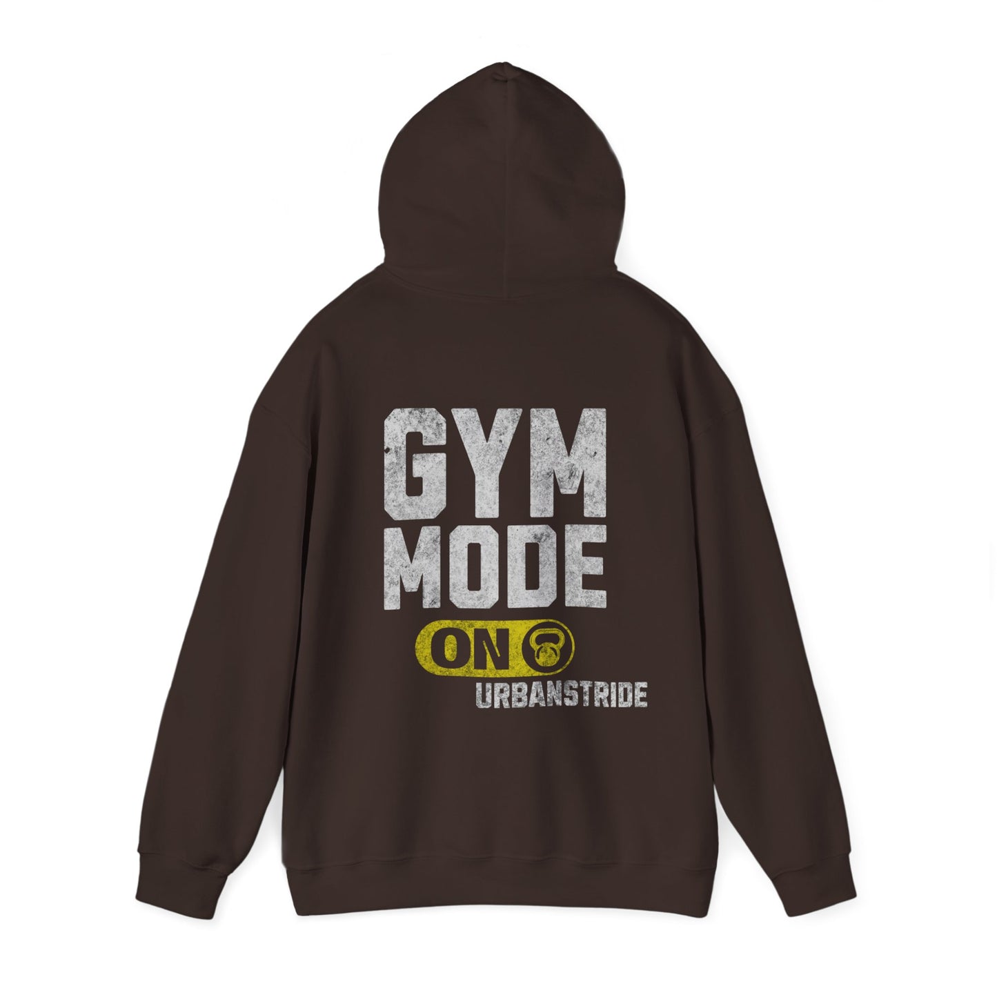 Felpa con scritta "Gym mode on"