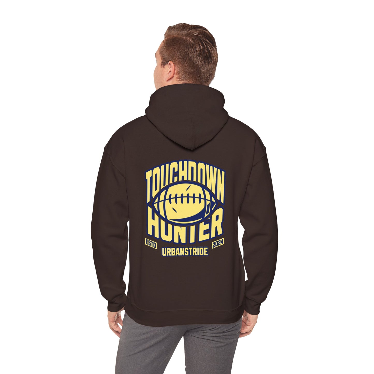 Felpa con scritta "Touchdown hunter"