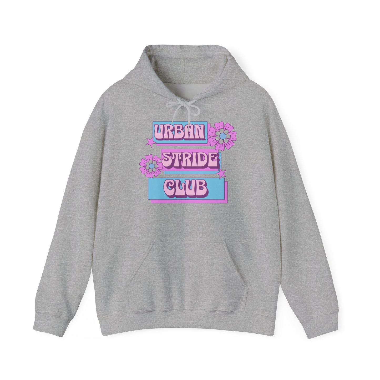 Felpa con scritta "Urban stride club"