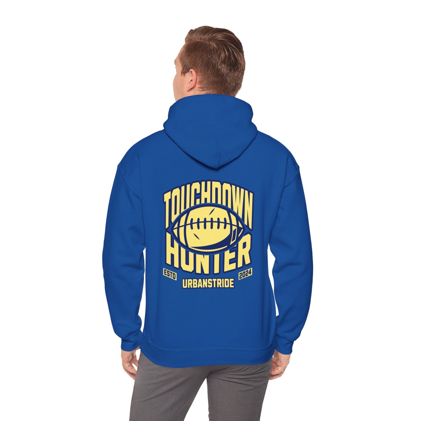 Felpa con scritta "Touchdown hunter"