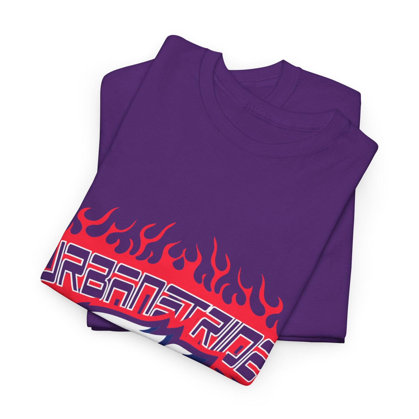 T-shirt con scritta "Urbanstride" e aquila