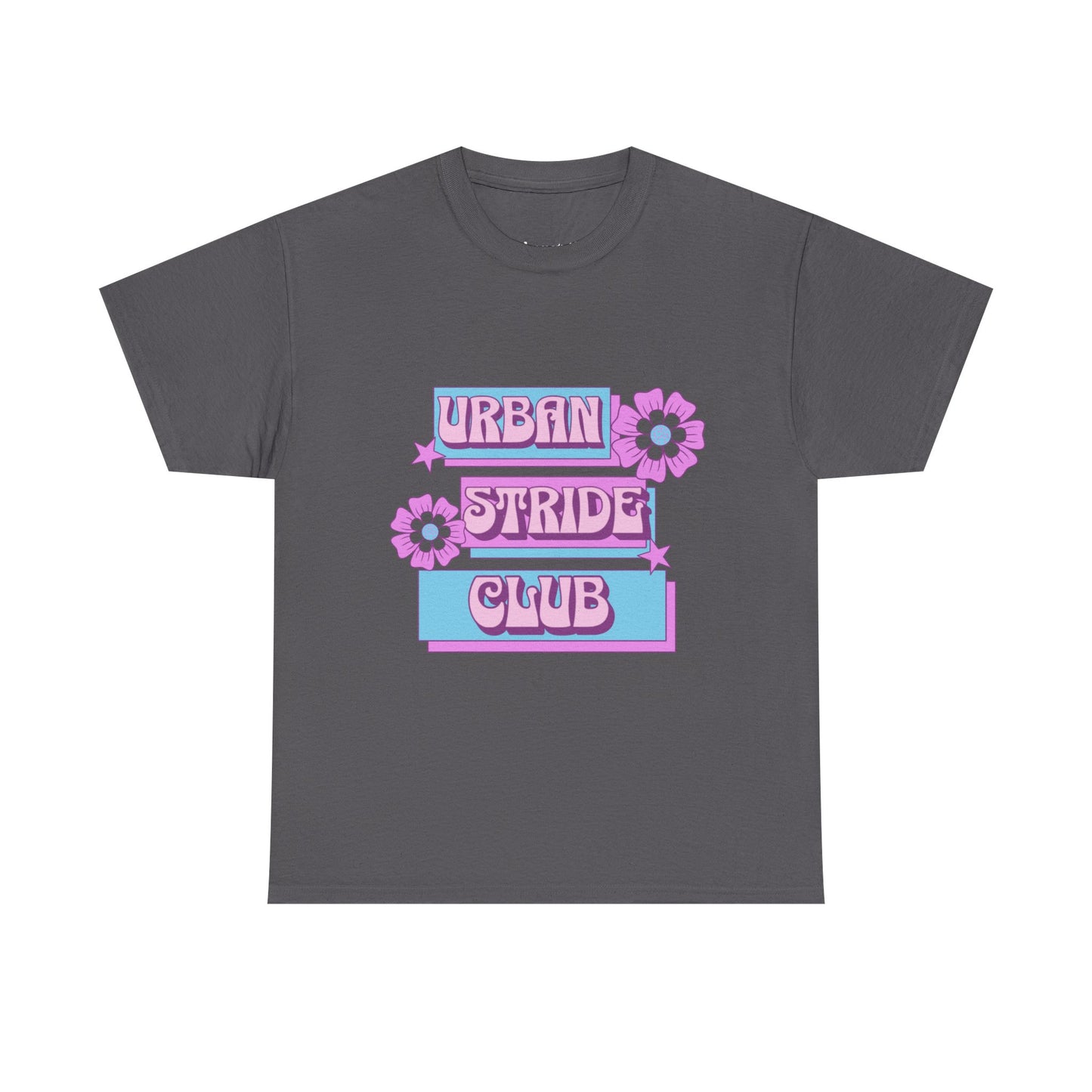 T-shirt con scritta "Urbanstride club"