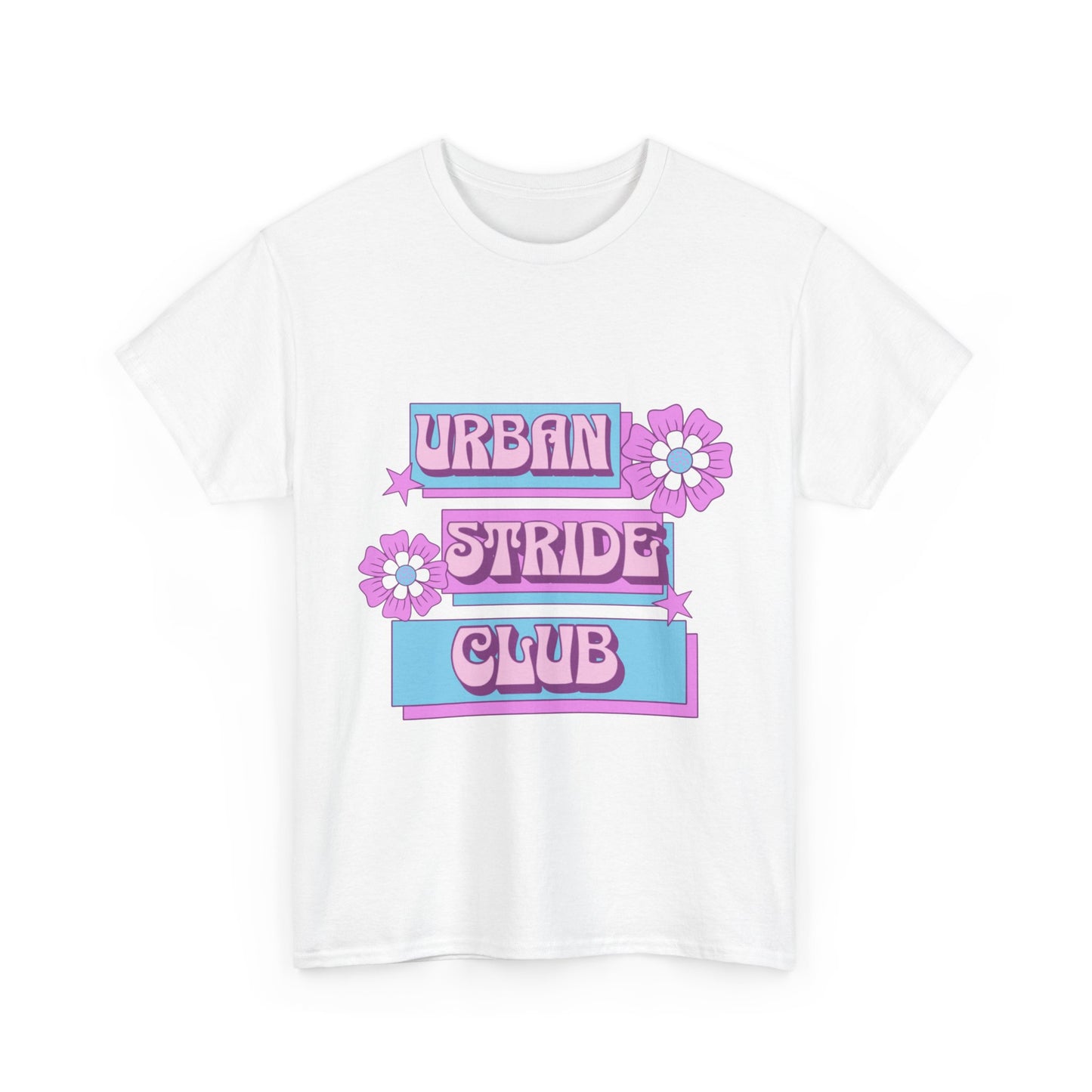 T-shirt con scritta "Urbanstride club"