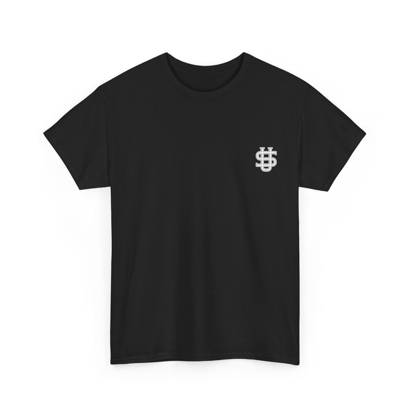 T-shirt con scritta "Urbanstride abbreviata U.S "