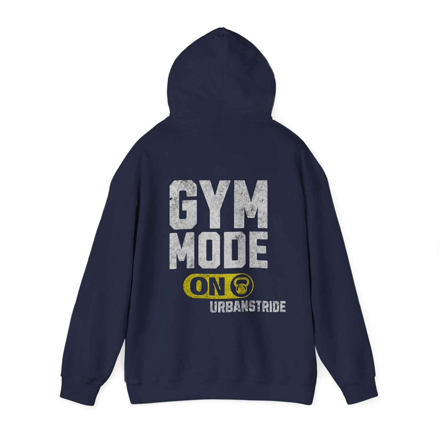 Felpa con scritta "Gym mode on"