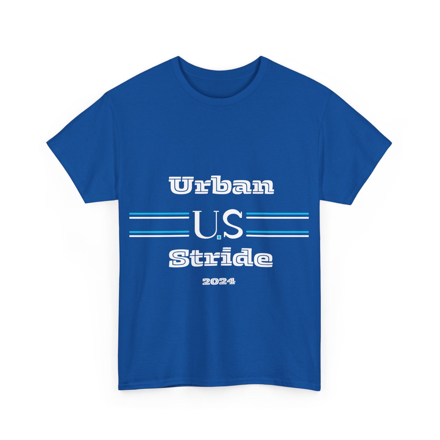 T-shirt con scritta "urbanstride " abbreviata U.S