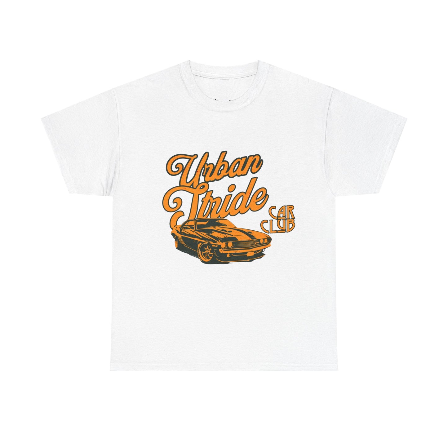 T-shirt con scritta "Urbanstride car club"