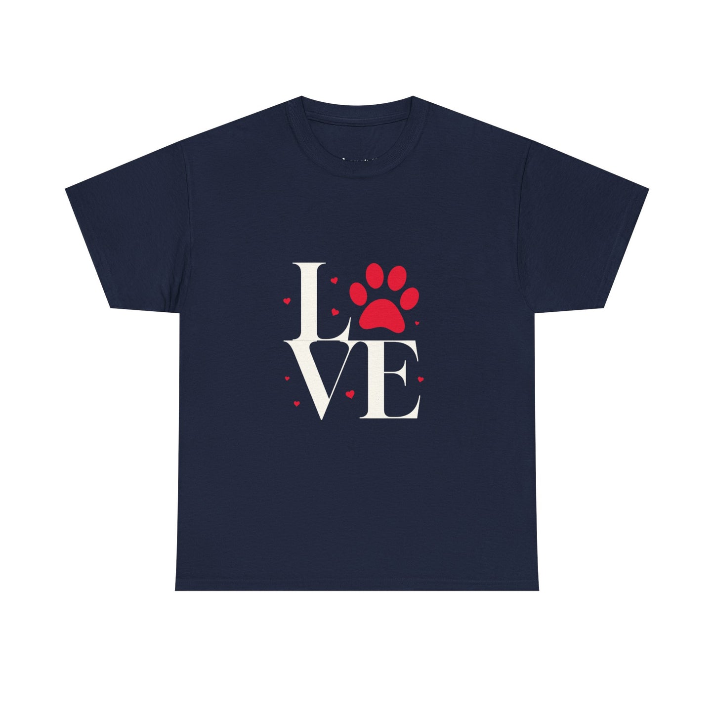 T-shirt con scritta "Love"