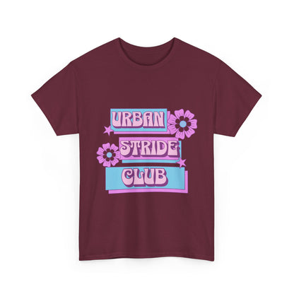 T-shirt con scritta "Urbanstride club"
