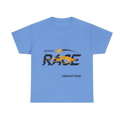 T-shirt con scritta "Spirit race"