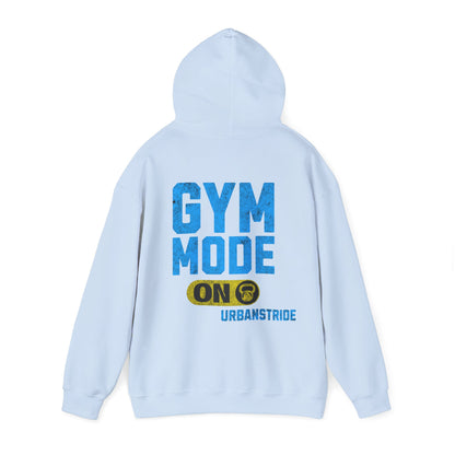 Felpa con scritta "Gym mode on"